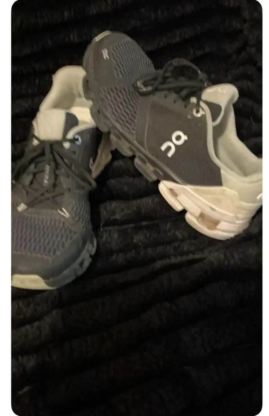 On Cloud Cloudflyer Women's Running Shoes Black and White